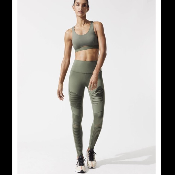 Alo Yoga High Waist Moto Legging (NWT) - Picture 3 of 5